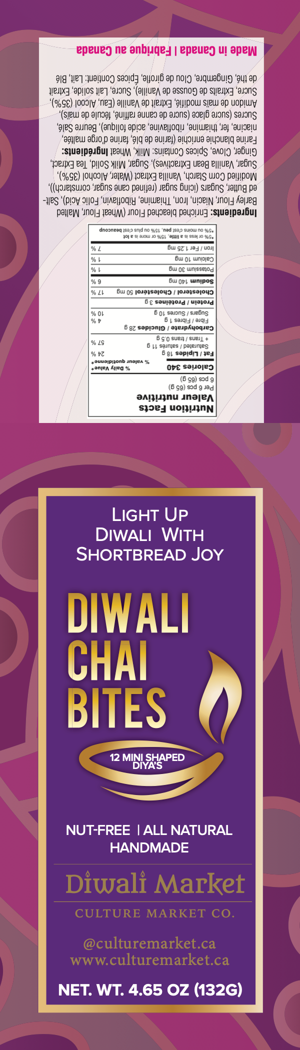 Chai Shortbread - Mini Diyas