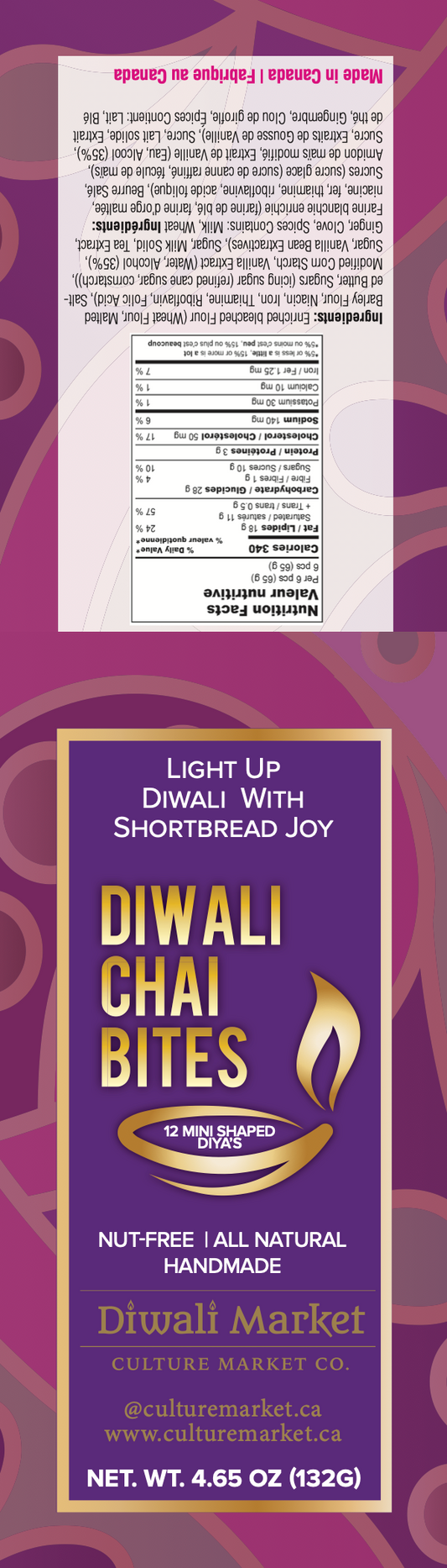 Chai Infused Mini Diyas -  BULK Sold per 24